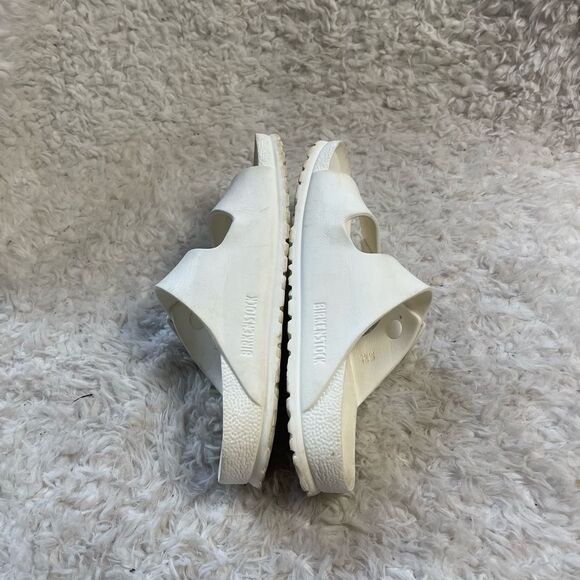 BIRKENSTOCK Arizona Womens WHITE Eva Slides Sandals EUR SZ38 - Picture 6 of 9